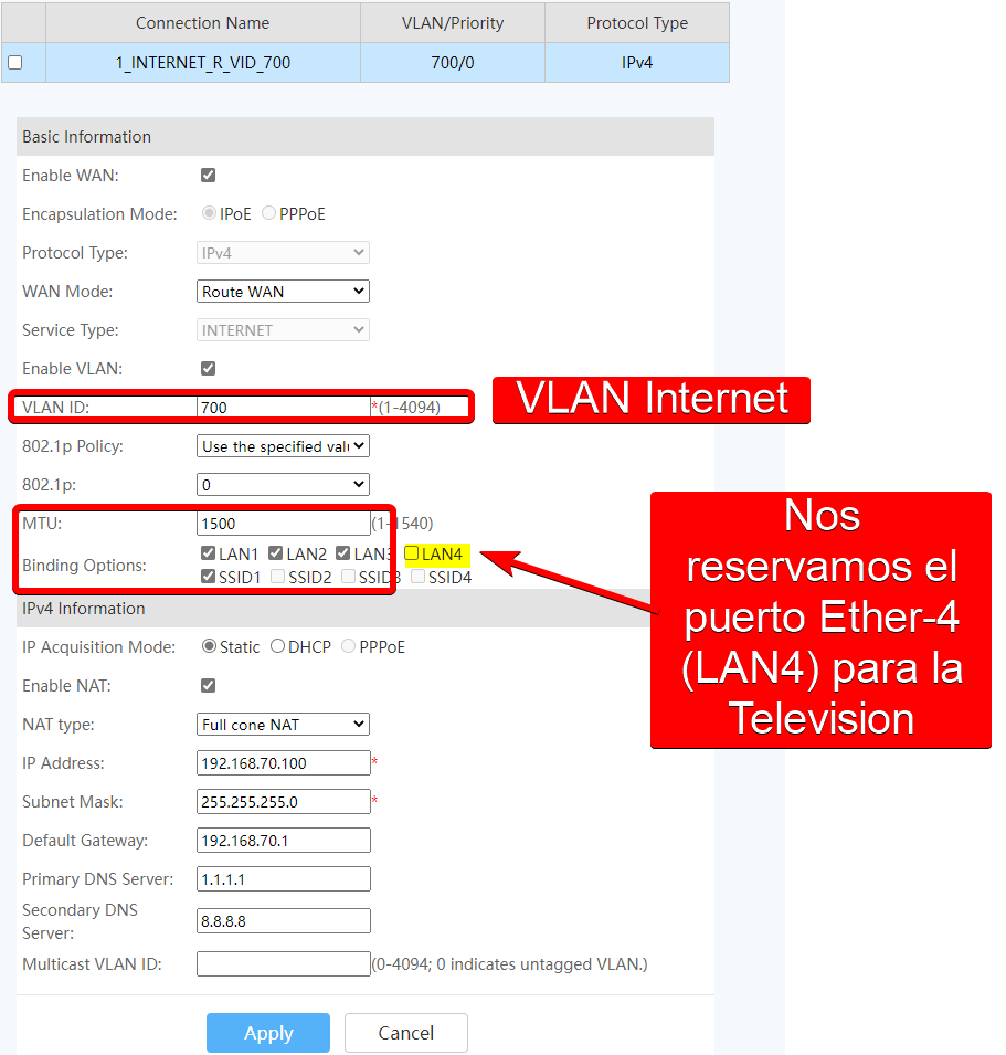 Nombre:  8. Crear WAN de Internet en la ONT.png
Visitas: 788
Tamao: 58.4 KB