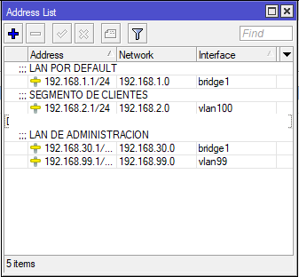 Nombre:  IP add mikrotik.png
Visitas: 2496
Tamao: 6.5 KB