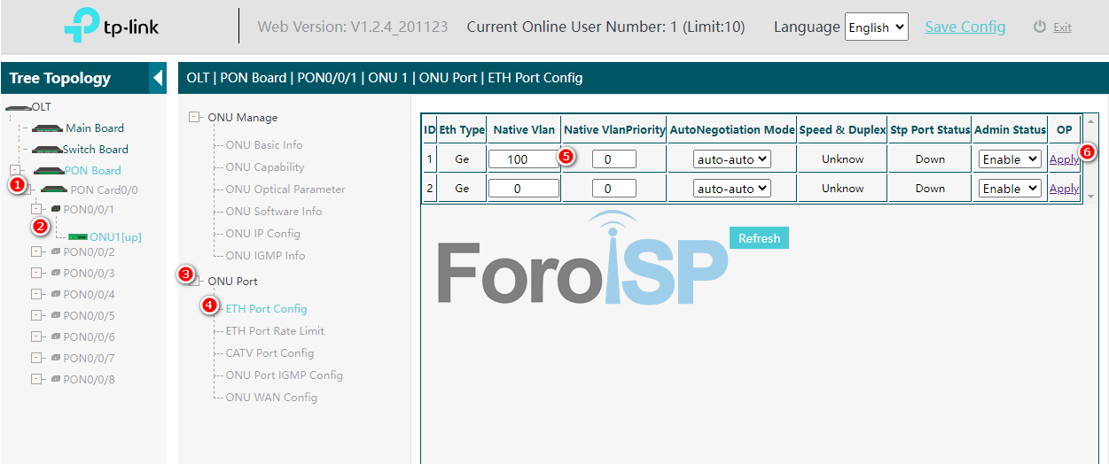 Nombre:  native vlan onu.png
Visitas: 1292
Tamao: 53.3 KB