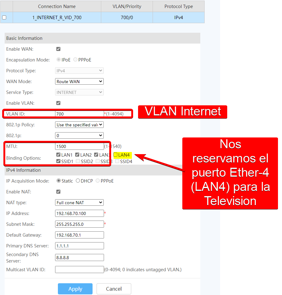 Nombre:  8. Crear WAN de Internet en la ONT.png
Visitas: 1274
Tamao: 58.4 KB