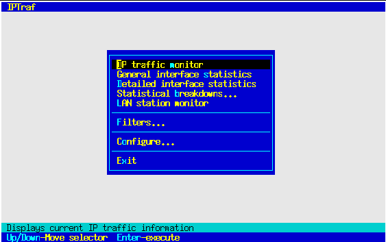 Nombre:  iptraf.png
Visitas: 19
Tamao: 8.0 KB