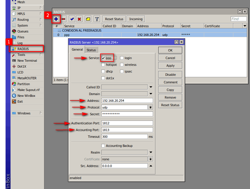 Nombre: conectar-freeradius-al-router-mikrotik-con-pppoe-server.png
Visitas: 2856
Tamaño: 26.2 KB