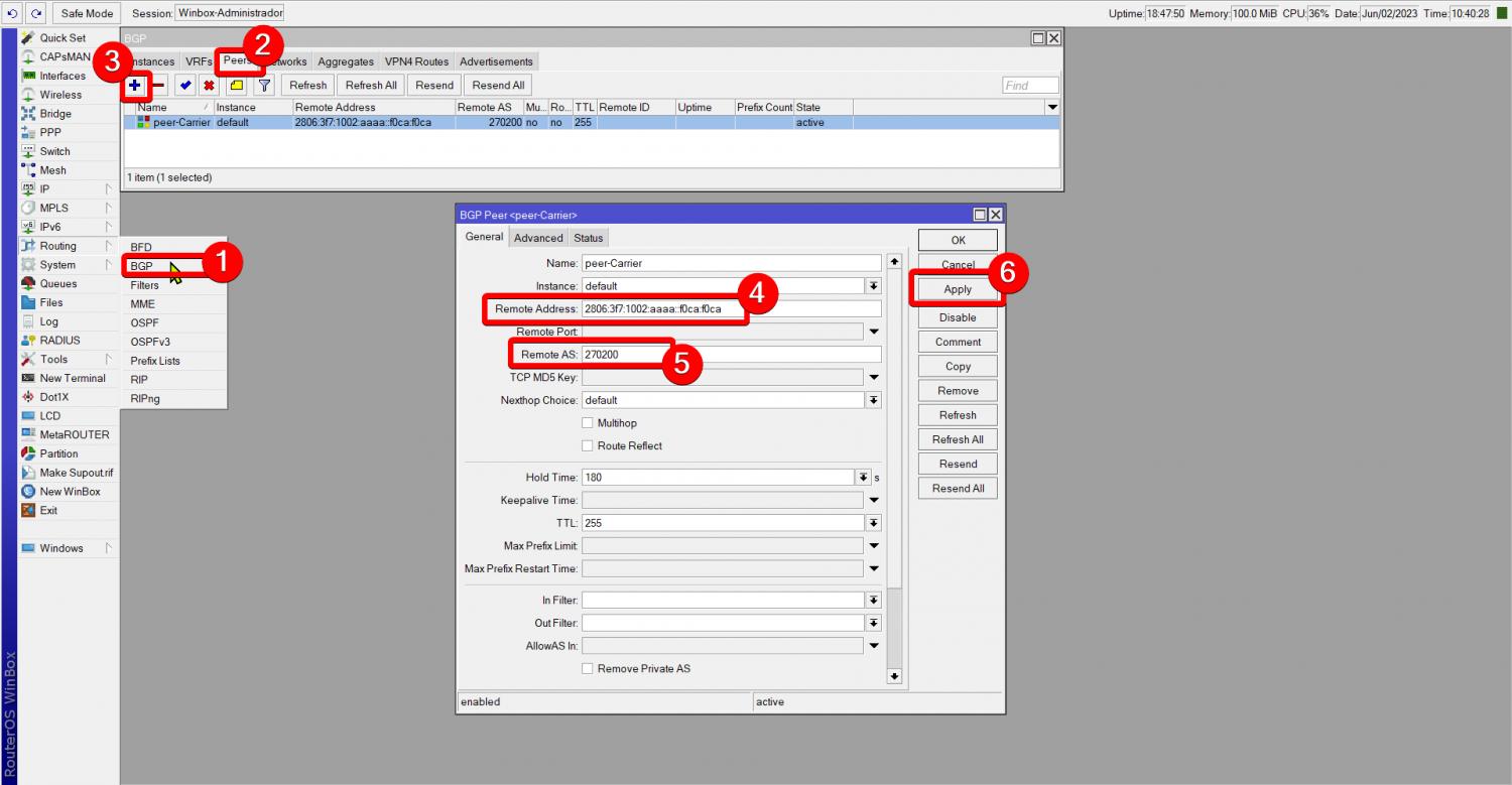 Nombre:  140 Configurar peer BGP.jpg
Visitas: 1060
Tamaño: 108.9 KB